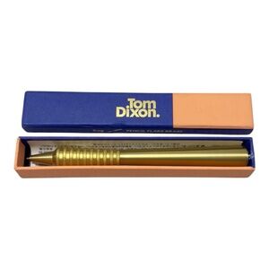 Tom Dixon Brass Mechanical Pencil- Cog Range Brass Desk Standing Stationary